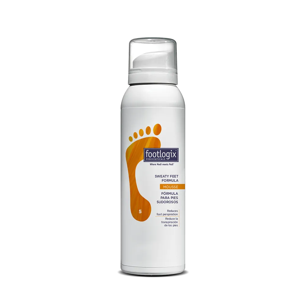 Footlogix Sweaty Feet Mousse Formula Control Foot Sweat Spaffective
