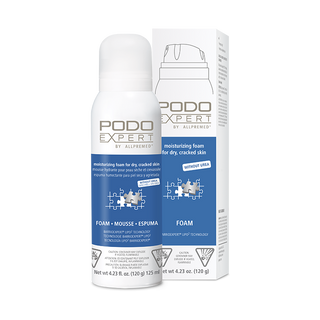 PODOEXPERT Repair Foam Cream | Dry to Cracked Skin (Urea Free) 125ml - Spaffective
