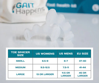 Gait Happens Toe Spacers - Spaffective