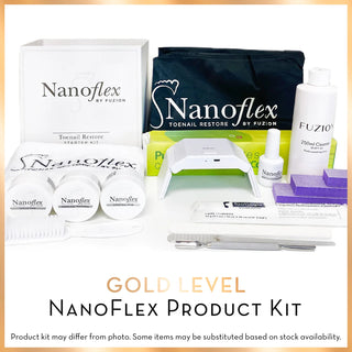 NanoFlex Product kit ready fro Medical Pedicure Training with nanoflex