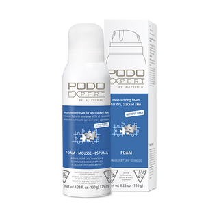 PODOEXPERT Repair Foam Cream | Dry to Cracked Skin (Urea Free) 125ml